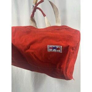 Vintage Canvas Bag Sailing Boating Outdoor Tote Duffle Beach Marine Taiwan Made